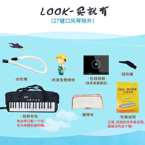 奇美DHS牌32键与37键口风琴 儿童音乐启蒙的理想选择